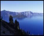 Another view of Crater Lake (25kb)